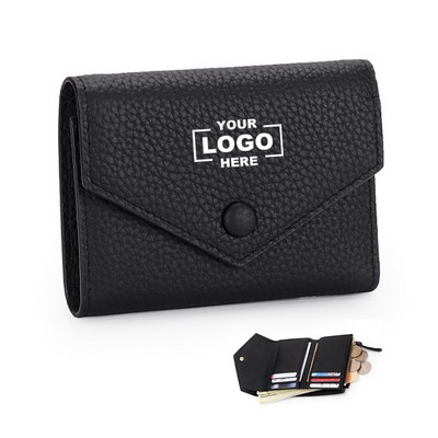 Men's Genuine Leather Bifold Wallet.