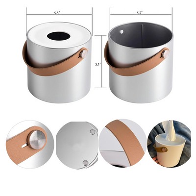 Modern Round Tissue Toilet Paper Dispenser Holder