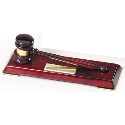 Women's Rosewood Gavel Set - no engrave on band