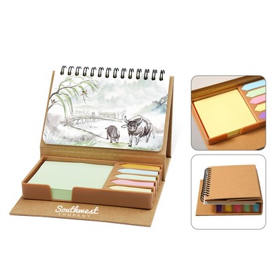 Desk Calendar with Sticky Note
