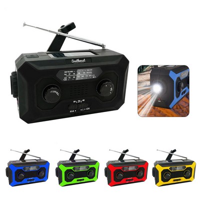 Solar Crank Weather Radio