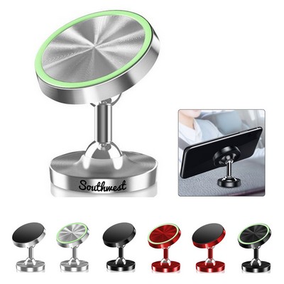 Car Mount Phone Holder with Magnetic Attachment