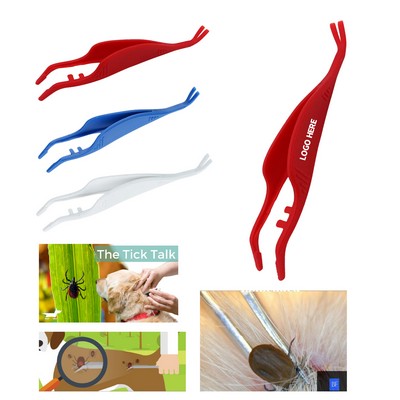 Tick Removal Tweezer Combo Tool