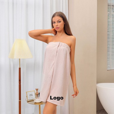Adhesive-Type Dacron Wearable Bath Towels