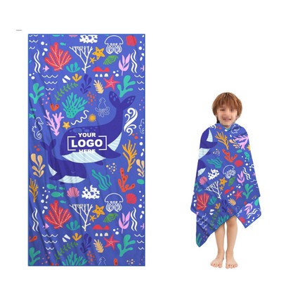 Kids Super Soft Cotton Bath/Pool/Beach Towel
