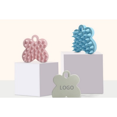 Silicone Scalp Massage Shampoo Brush
