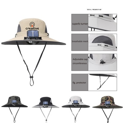 Solar Powered Cooling Hat