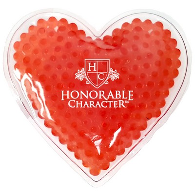 Red Heart Hot/Cold Pack w/Gel Beads