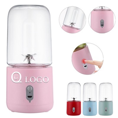 Two-Blade Glass Portable Mini Juicer