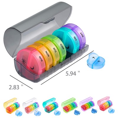Large Weekly Pill Storage Box