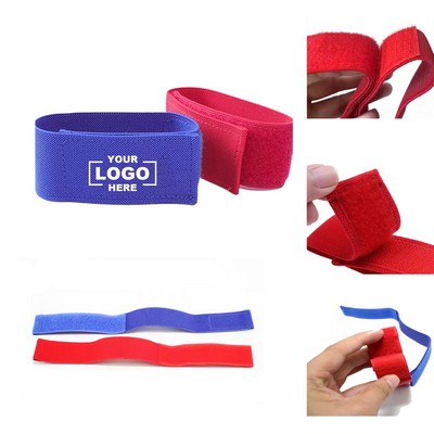 Color-Coded Tourniquets in Red and Blue, Specifically Designed for Hemodialysis Procedures