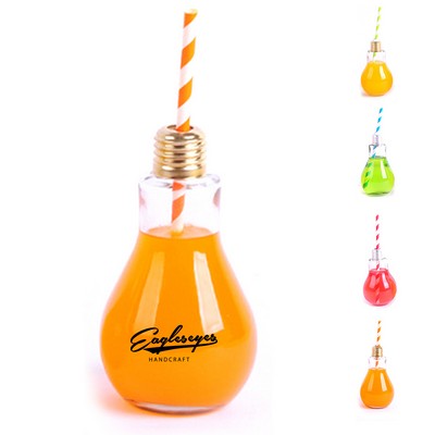 7oz Glass Material Bulb Bottle