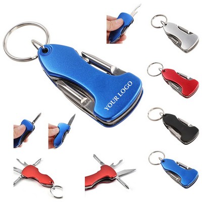 6 in 1 Multi Tool Keychain