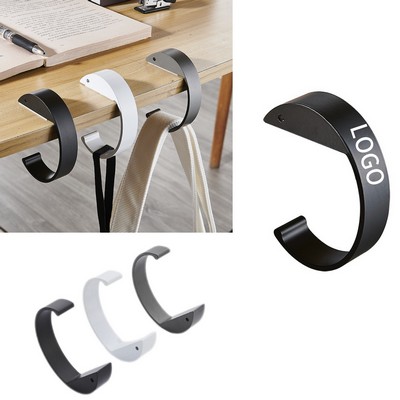 No-drill C-shaped Desk Hook