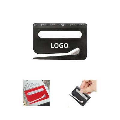 3 In 1 Letter Opener With Magnifying Glass And Ruler