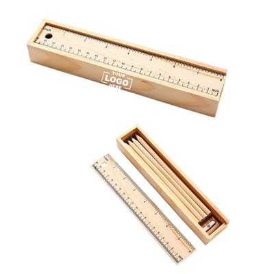 Colored Pencil & Ruler Box