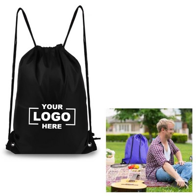 Drawstring Backpack Set for Gym and Sports