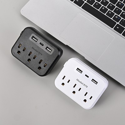 Surge Protector Power Strip w/USB Charging Ports