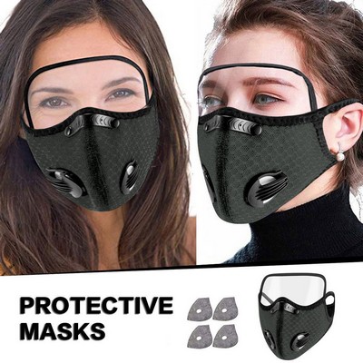 Face Mask w/Eye Shield (8.66"x 4.8")