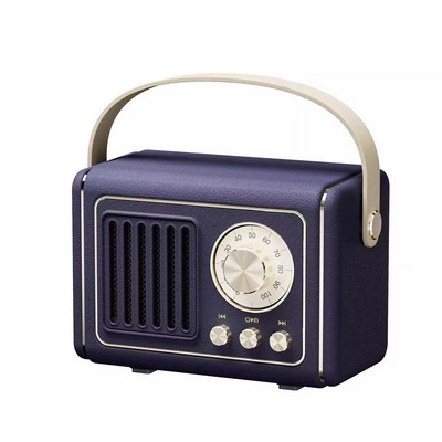Mini Retro Bluetooth Speaker