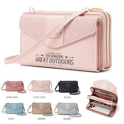 Pu Leather Crossbody Shoulder Bag