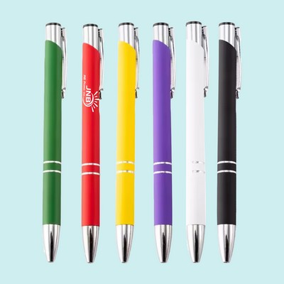 Retractable Metal Ballpoint Pens