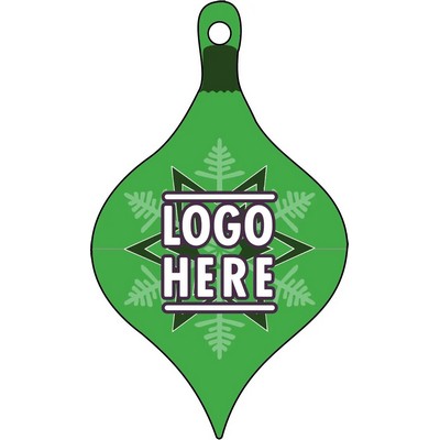 Full Color Acrylic Ornaments - Ornament 1 - Green