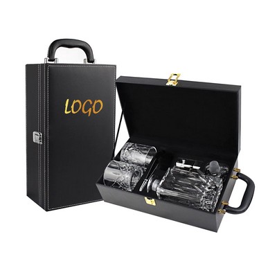 Custom Whiskey Decanter Gift Set