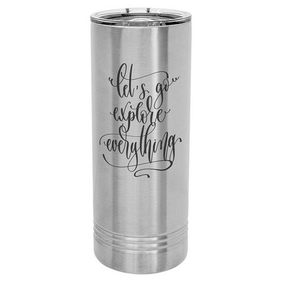 Polar Camel 22 oz. Stainless Steel Skinny Tumbler