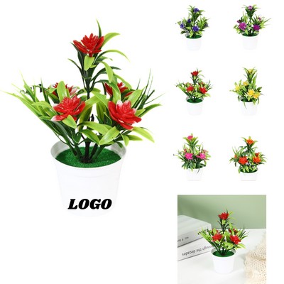 Artificial Flower Potted Plant