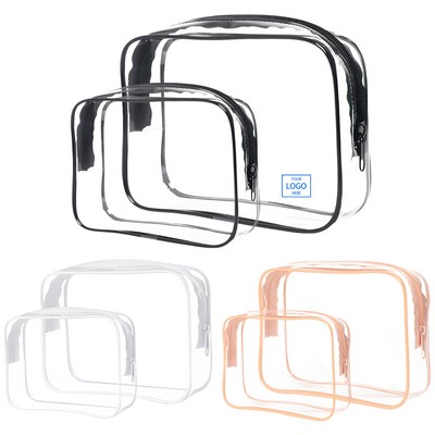 Pvc Transparent Waterproof Portable Cosmetic Bag