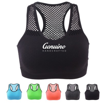 Quick-Dry Compression Sports Bra