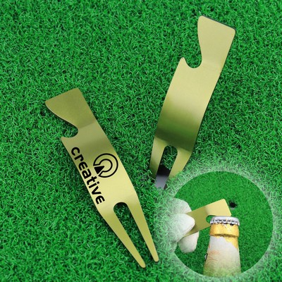 Bottle Opener W/ Golf Divot Tool