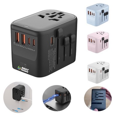 65W International Plug Adapter