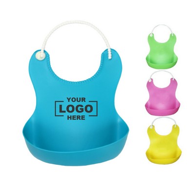Waterproof Baby Bib - Plastic Silicone-like Bib(Free Shipping)