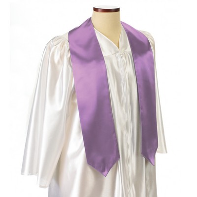Lavender Purple 60" Graduation Stole