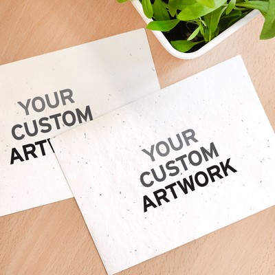 2-Sided Large Seed Paper Panel Card