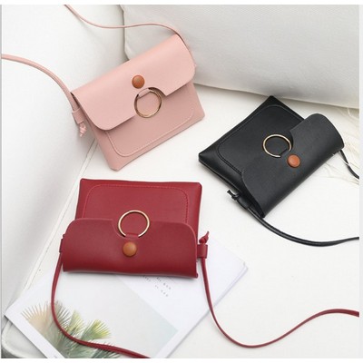 Mini PU Small Lady Shoulder Crossbody Bag