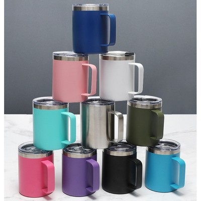 Vacuum Insulated Mug Set 12 oz with Lid