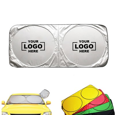 Car Window Sunshades With Storage Pouch(Free Shipping)