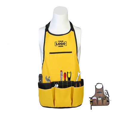 Utility Garden Apron with Multiple Pockets(Free Shipping)