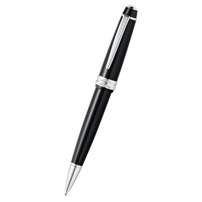 Cross® Bailey Light™ Polished Black Resin with Polished Chrome Ballpoint Pen