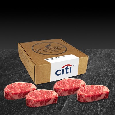 Flatiron Meat Co. - The New York Strip - 4 Piece