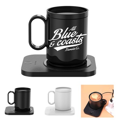 2 In 1 Coffee Mug Warmer with Wireless Charger