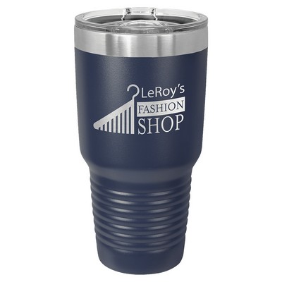 Polar Camel 30 oz. Navy Blue Insulated Ringneck Tumbler