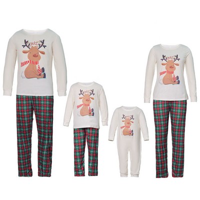 Christmas Family Pajama Set - Matching Holiday Pajamas for Parent-Child Bonding