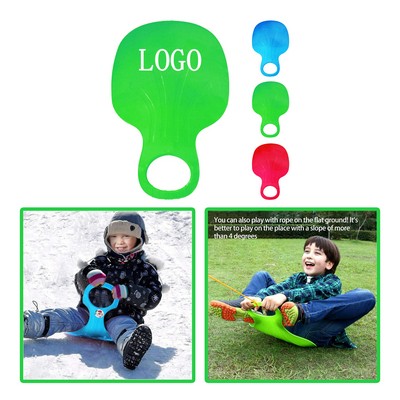 PE Plastic Snow Sled Board