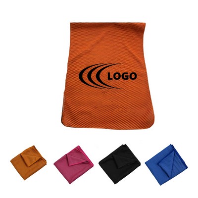 MOQ 50pcs Exercise Quick Drying Cool Towel