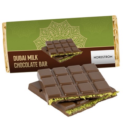Dubai Chocolate Bar - 3.5 oz. Belgian Milk Chocolate