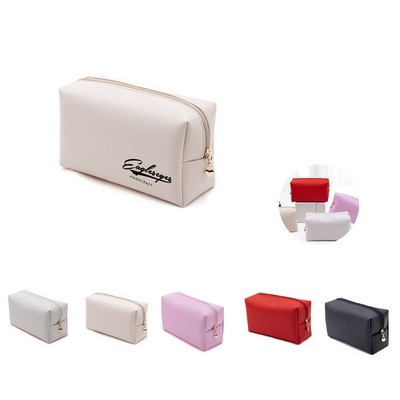 Pu Waterproof Makeup Bag